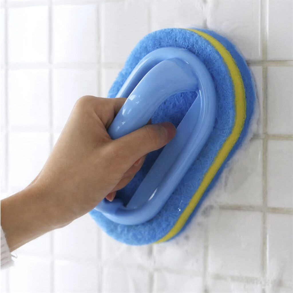 Haptic Household Cleaning Brush Blue