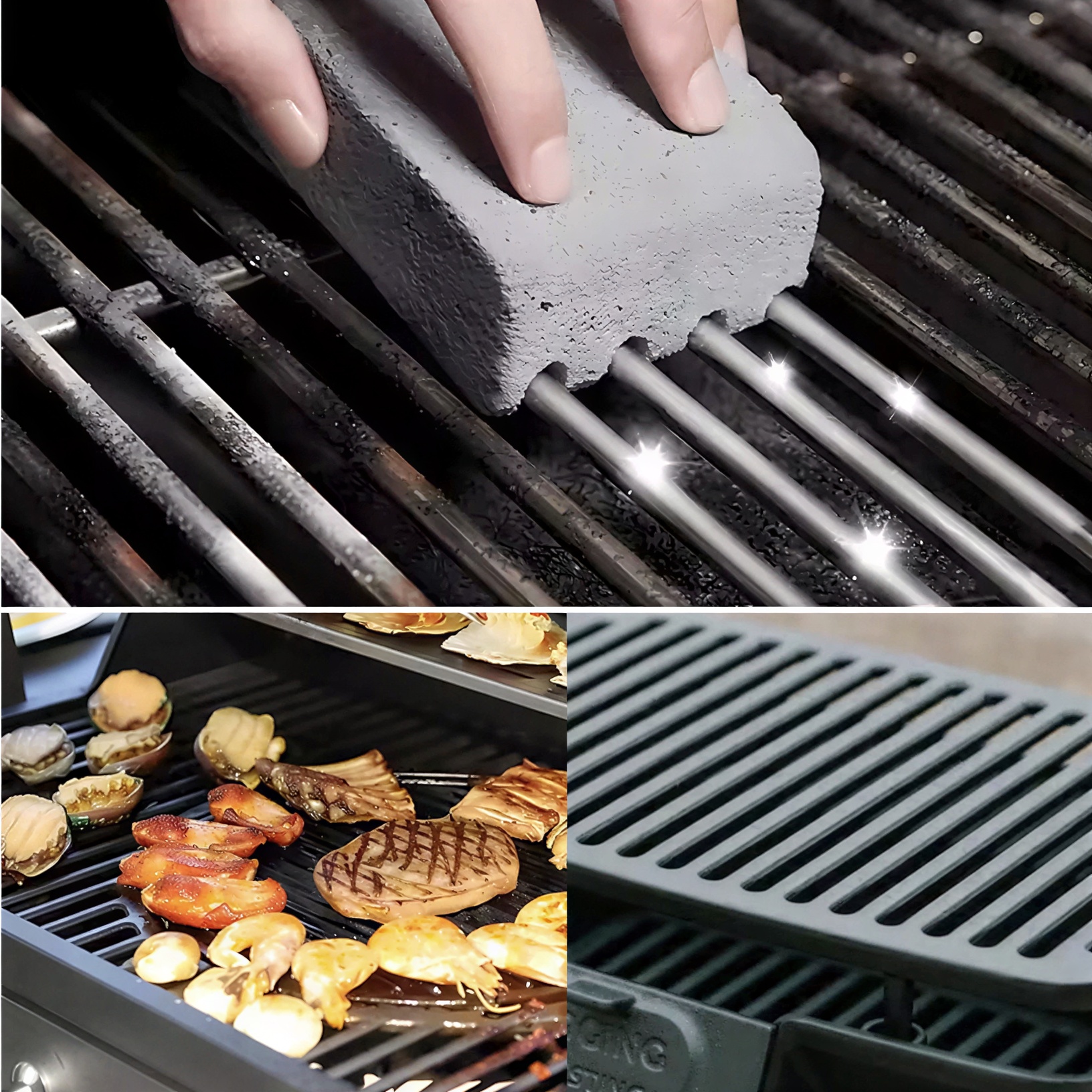 Haptic BBQ Grill Cleaner Brick Grill Cleaning Pumice Stone