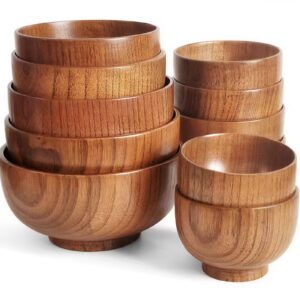Haptic Japanese Sour Jujube Wood Bowl Size 15cmx6cm