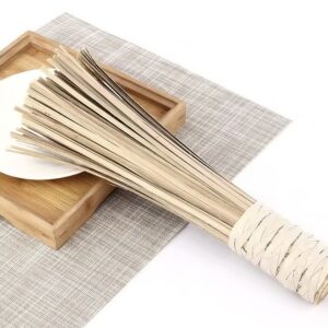 Haptic Wok Brush Cleaning Whisk Traditional Bamboo